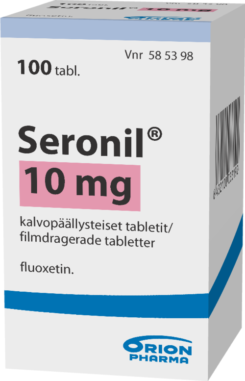 SERONIL 10 mg tabletti, kalvopäällysteinen 1 x 100 kpl