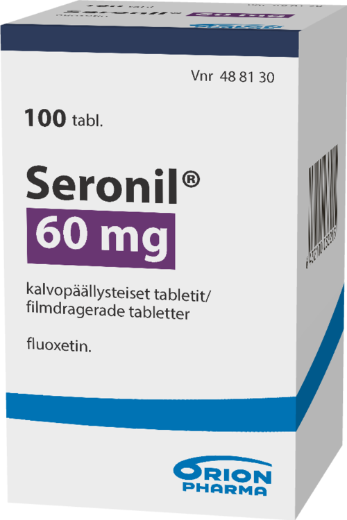 SERONIL 60 mg tabletti, kalvopäällysteinen 1 x 100 kpl