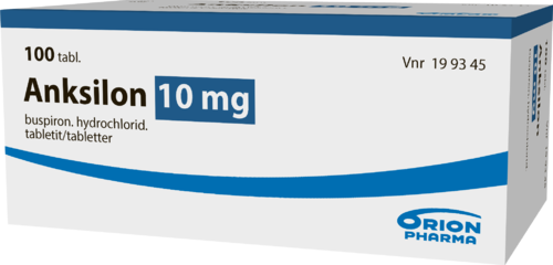ANKSILON 10 mg tabletti 1 x 100 fol