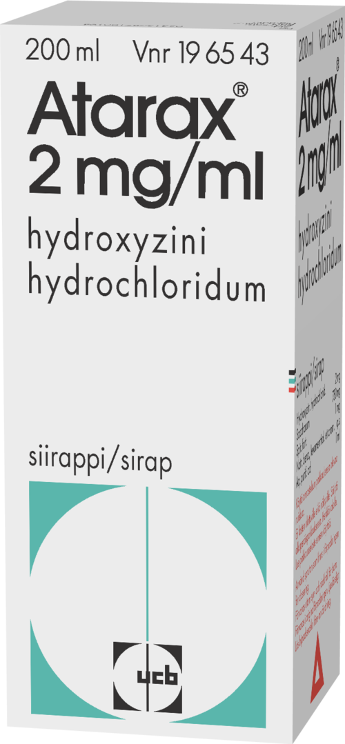 ATARAX 2 mg/ml siirappi 1 x 200 ml
