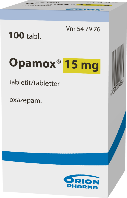 OPAMOX 15 mg tabletti 1 x 100 kpl