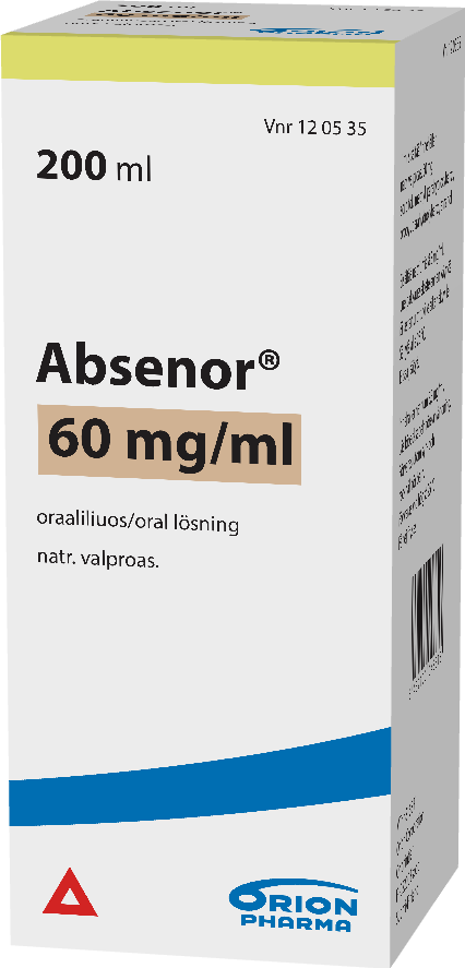 ABSENOR 60 mg/ml oraaliliuos 1 x 200 ml