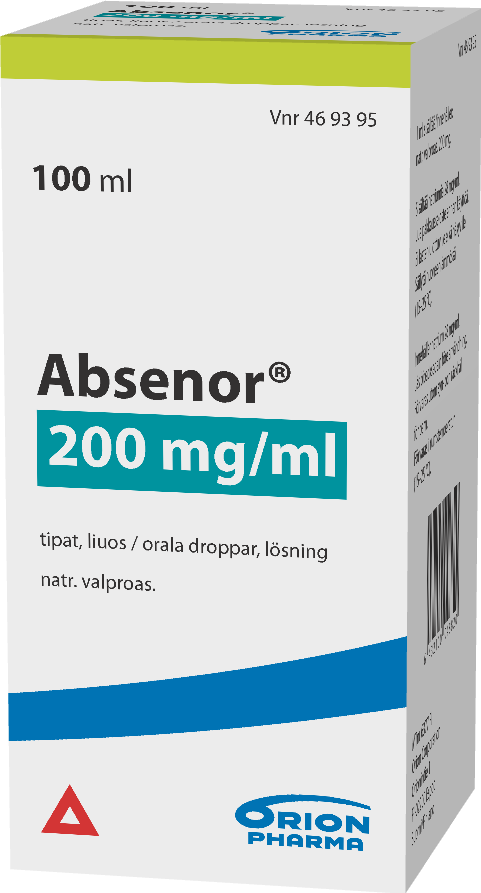 ABSENOR 200 mg/ml tipat, liuos 1 x 100 ml