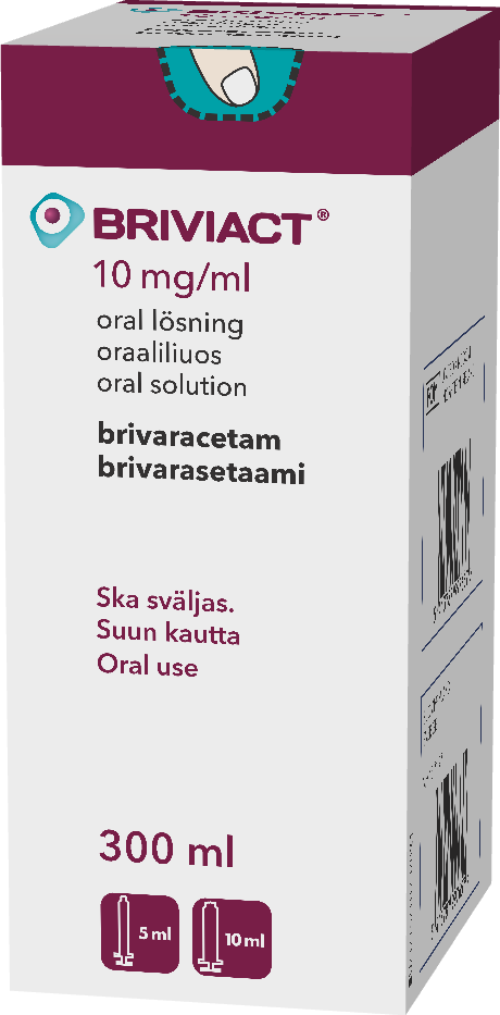 BRIVIACT 10 mg/ml oraaliliuos 1 x 300 ml
