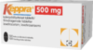 KEPPRA 500 mg tabletti, kalvopäällysteinen 1 x 100 fol