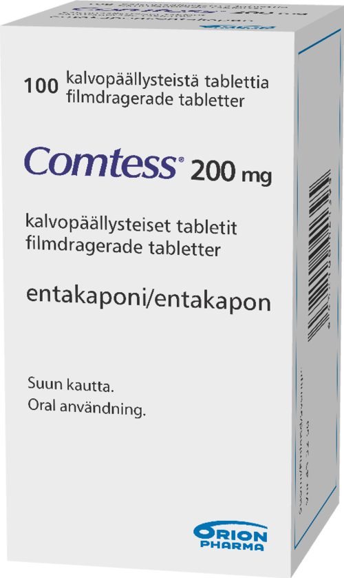 COMTESS 200 mg tabletti, kalvopäällysteinen 1 x 100 kpl