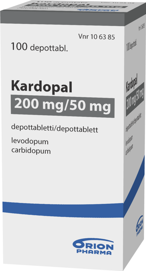 KARDOPAL 200/50 mg depottabletti 1 x 100 kpl