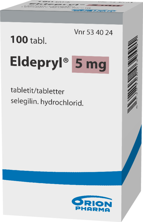 ELDEPRYL 5 mg tabletti 1 x 100 kpl
