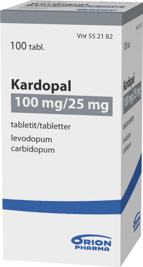 KARDOPAL 100/25 mg tabletti 1 x 100 kpl