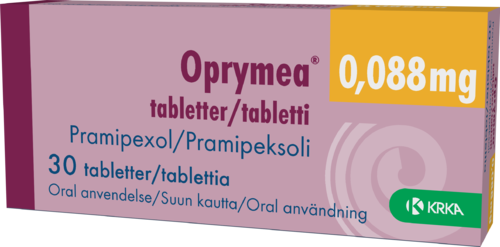 OPRYMEA 0,088 mg tabletti 1 x 30 fol