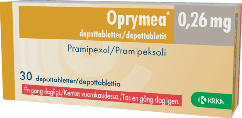 OPRYMEA 0,26 mg depottabletti 1 x 30 fol