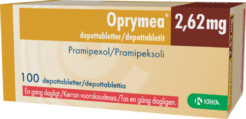 OPRYMEA 2,62 mg depottabletti 1 x 100 fol