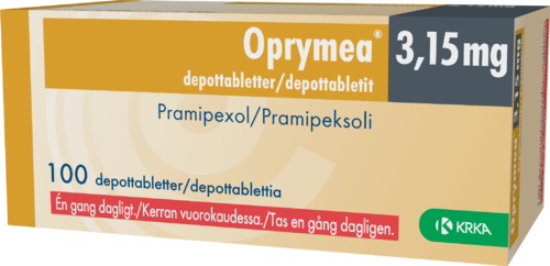 OPRYMEA 3,15 mg depottabletti 1 x 100 fol