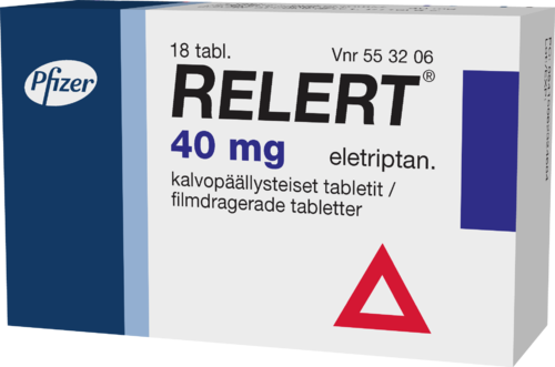 RELERT 40 mg tabletti, kalvopäällysteinen 1 x 18 fol