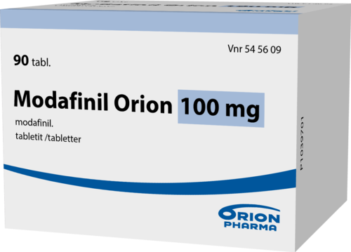 MODAFINIL ORION 100 mg tabletti 1 x 90 fol