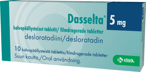 DASSELTA 5 mg tabletti, kalvopäällysteinen 1 x 10 fol