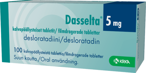 DASSELTA 5 mg tabletti, kalvopäällysteinen 1 x 100 fol