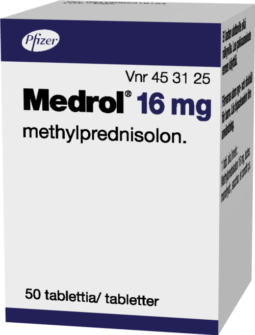 MEDROL 16 mg tabletti 1 x 50 kpl