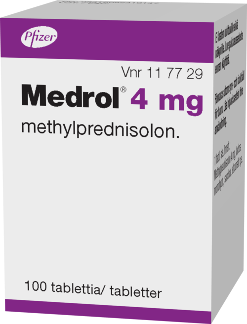 MEDROL 4 mg tabletti 1 x 100 kpl
