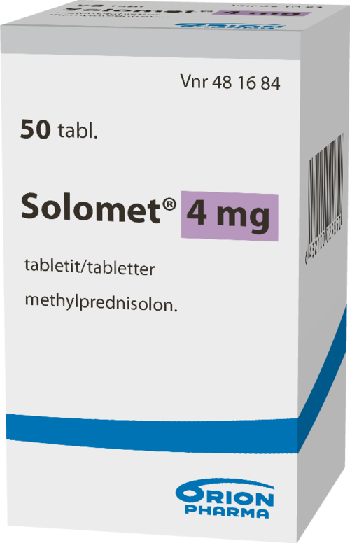SOLOMET 4 mg tabletti 1 x 50 kpl