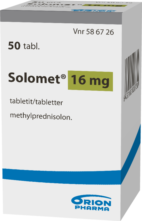 SOLOMET 16 mg tabletti 1 x 50 kpl