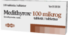 MEDITHYROX 100 mikrog tabletti 1 x 100 fol