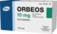 ORBEOS 10 mg tabletti, kalvopäällysteinen 1 x 100 fol