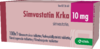 SIMVASTATIN KRKA 10 mg tabletti, kalvopäällysteinen 100 x 1 fol
