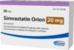 SIMVASTATIN ORION 20 mg tabletti, kalvopäällysteinen 1 x 28 fol