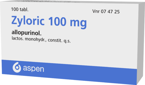 ZYLORIC 100 mg tabletti 1 x 100 fol