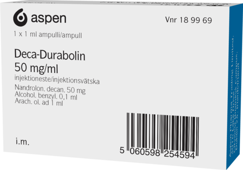 DECA-DURABOLIN 50 mg/ml injektioneste, liuos 1 x 1 ml