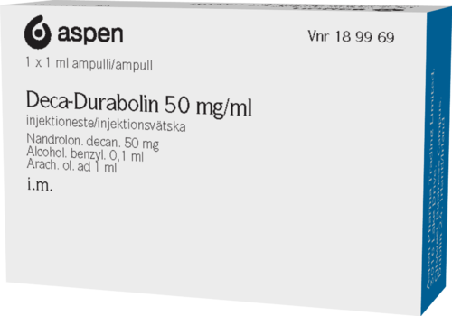 DECA-DURABOLIN 50 mg/ml injektioneste, liuos 1 x 1 ml