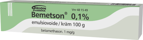 BEMETSON 0,1 % emulsiovoide 1 x 100 g