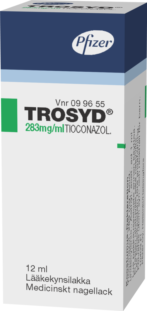 TROSYD 283 mg/ml lääkekynsilakka 1 x 12 ml