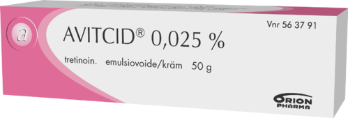 AVITCID 0,025 % emulsiovoide 1 x 50 g