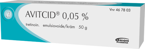 AVITCID 0,05 % emulsiovoide 1 x 50 g