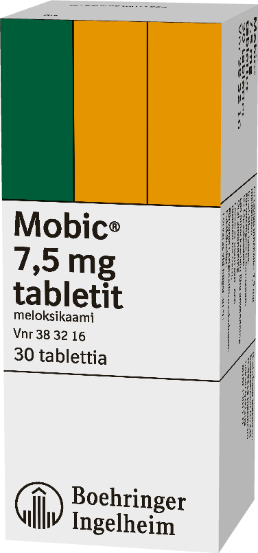 MOBIC 7,5 mg tabletti 1 x 30 fol