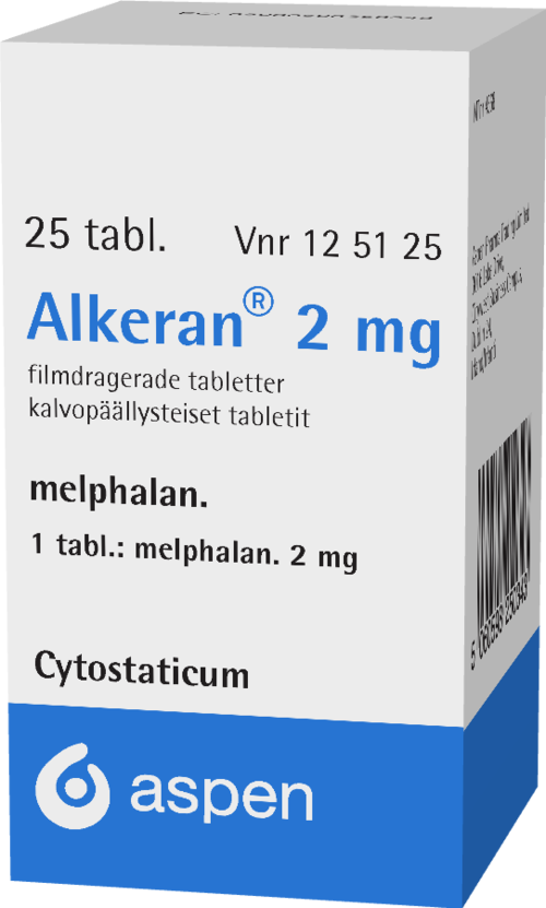 ALKERAN 2 mg tabletti, kalvopäällysteinen 1 x 25 kpl