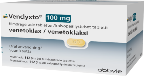 VENCLYXTO 100 mg tabletti, kalvopäällysteinen 1 x 112 fol