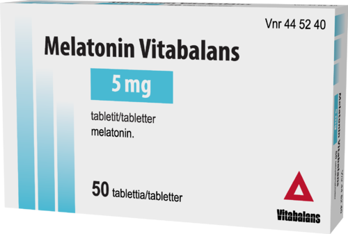 MELATONIN VITABALANS 5 mg tabletti 1 x 50 fol