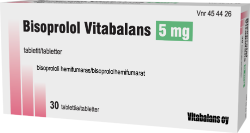 BISOPROLOL VITABALANS 5 mg tabletti 1 x 30 fol