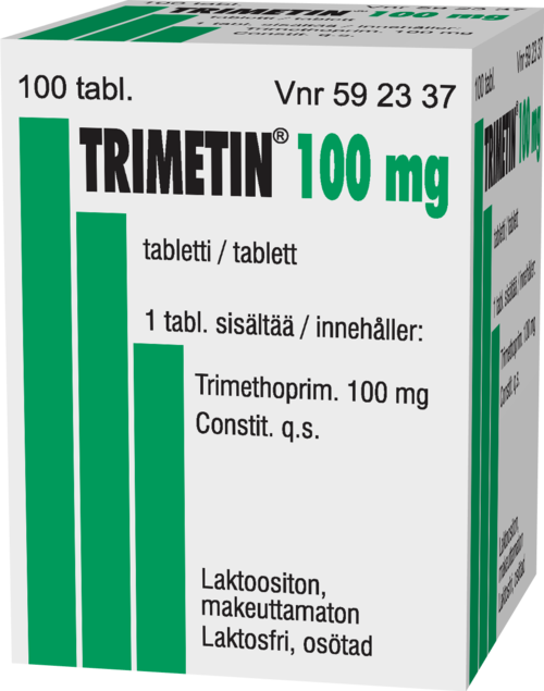 TRIMETIN 100 mg tabletti 1 x 100 kpl