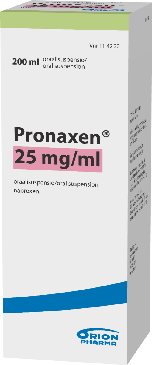 PRONAXEN 25 mg/ml oraalisuspensio 1 x 200 ml