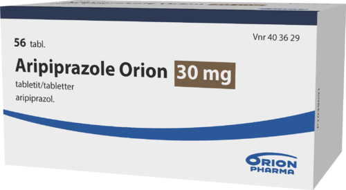 ARIPIPRAZOLE ORION 30 mg tabletti 1 x 56 fol