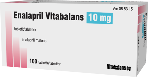 ENALAPRIL VITABALANS 10 mg tabletti 1 x 100 fol