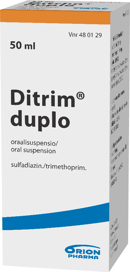 DITRIM DUPLO 16/50 mg/ml oraalisuspensio 1 x 50 ml