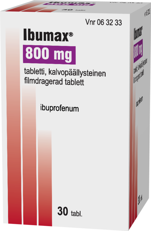 IBUMAX 800 mg tabletti, kalvopäällysteinen 1 x 30 kpl
