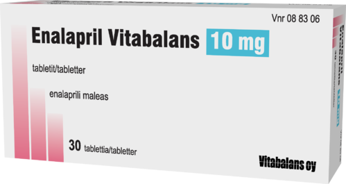 ENALAPRIL VITABALANS 10 mg tabletti 1 x 30 fol