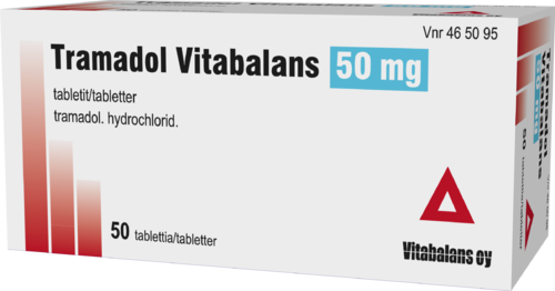 TRAMADOL VITABALANS 50 mg tabletti 1 x 50 fol