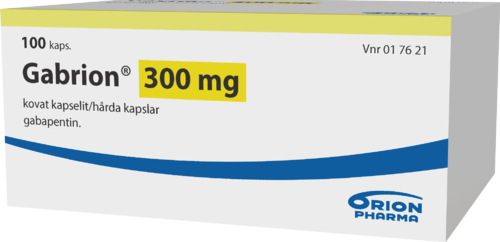 GABRION 300 mg kapseli, kova 1 x 100 fol
